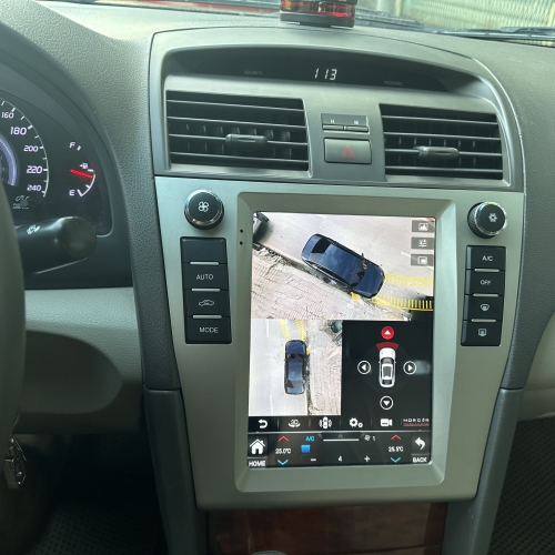 Màn hình Tesla và camera 360 trên Toyota Camry 2007-2011