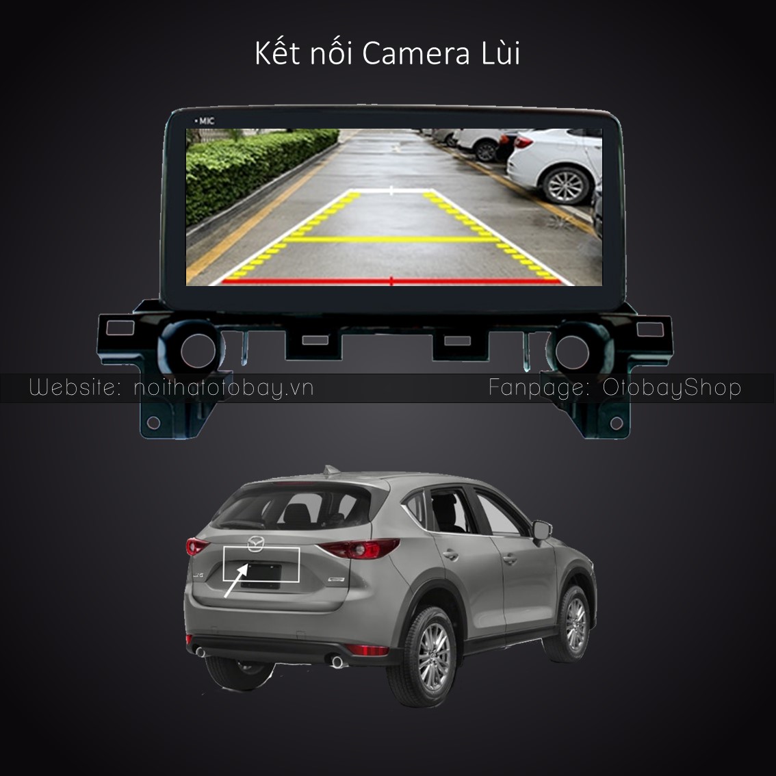 Màn Hình Android Mazda BT50 2014-2019 (10.25") 29 Morcar Ket noi camera lui nguyen ban