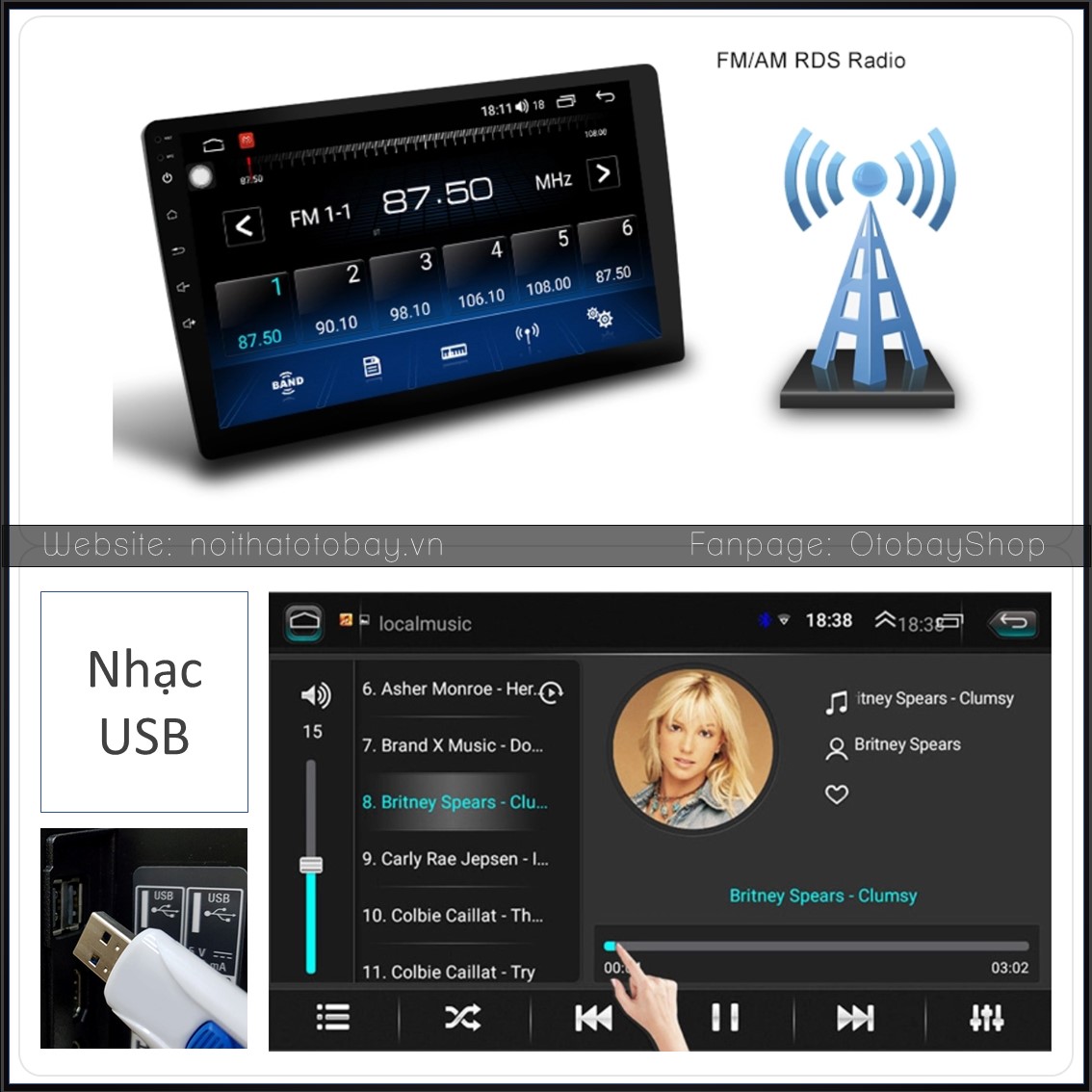 Màn Hình Android Chevrolet Aveo 2006-2012 64 Morcar nghe radio usb
