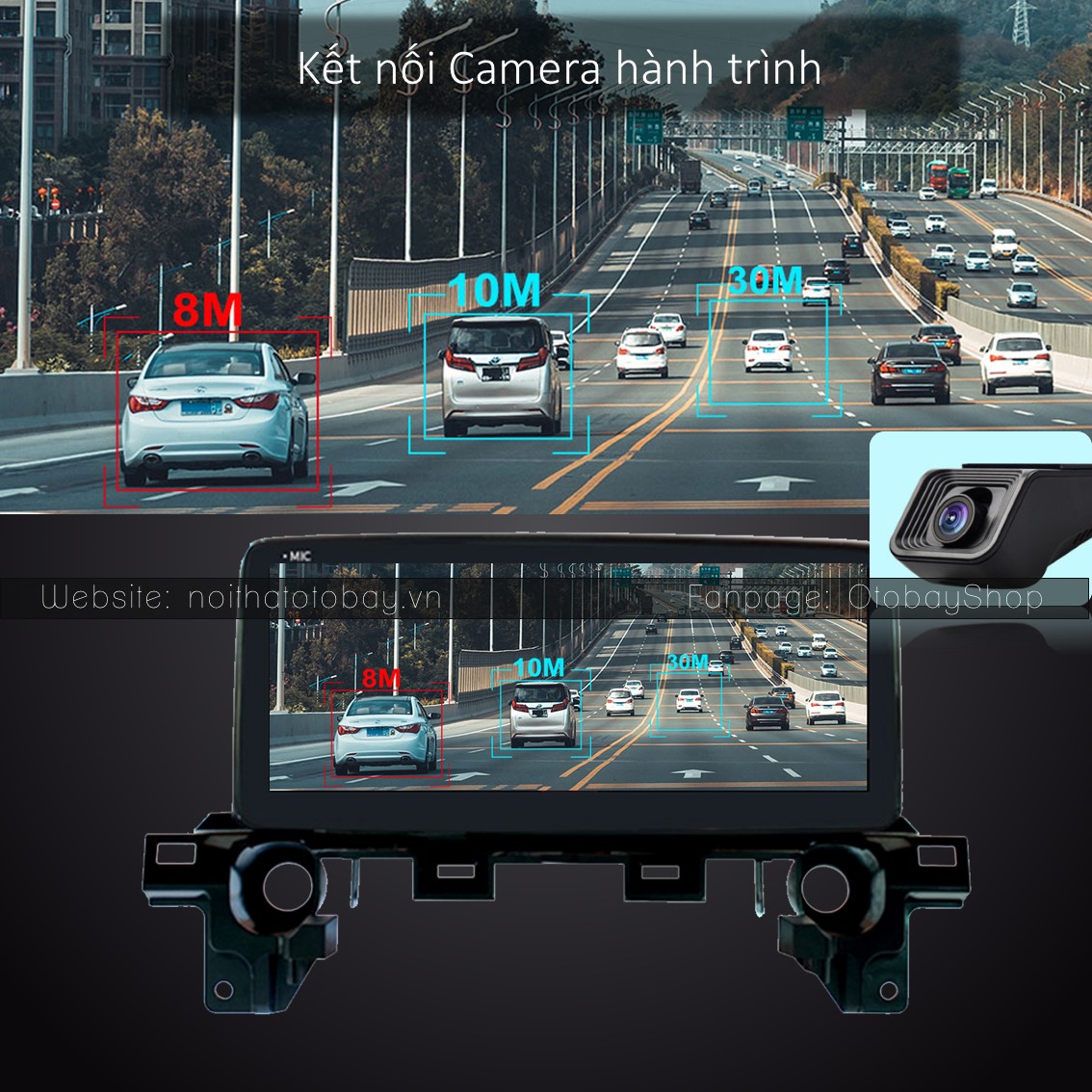 Màn Hình Android Mazda BT50 2014-2019 (10.25") 30 Morcar tich hop camera hanh trinh usb