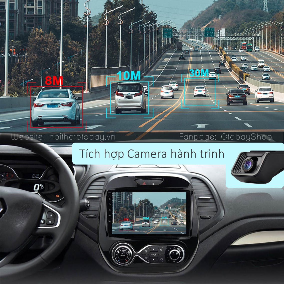 Màn Hình Android Chevrolet Aveo 2006-2012 59 Morcar tich hop camera hanh trinh