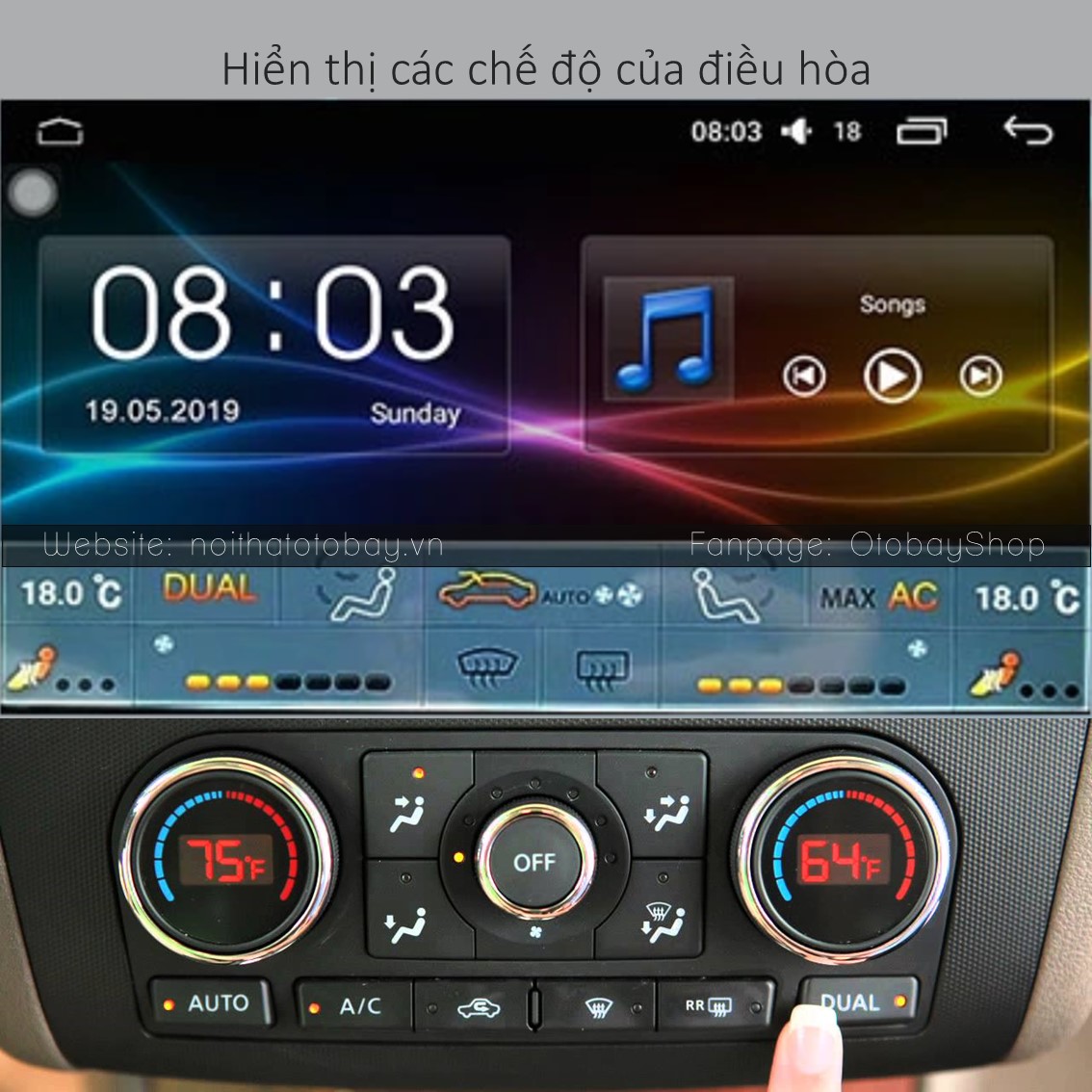 Màn Hình Android Chevrolet Aveo 2006-2012 54 Morcar tich hop dieu hoa nguyen ban