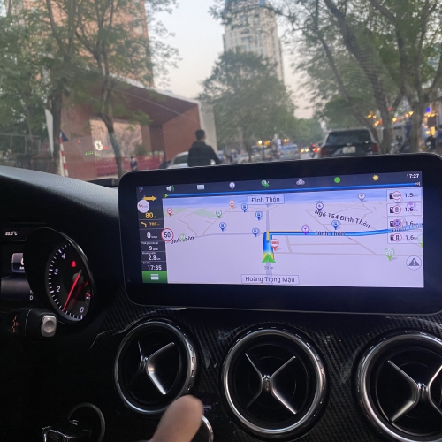Màn hình Android lắp cho Mercedes GLA, CLA công nghệ mới nhất