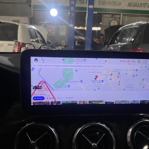 Màn hình Android lắp cho Mercedes GLA, CLA công nghệ mới nhất