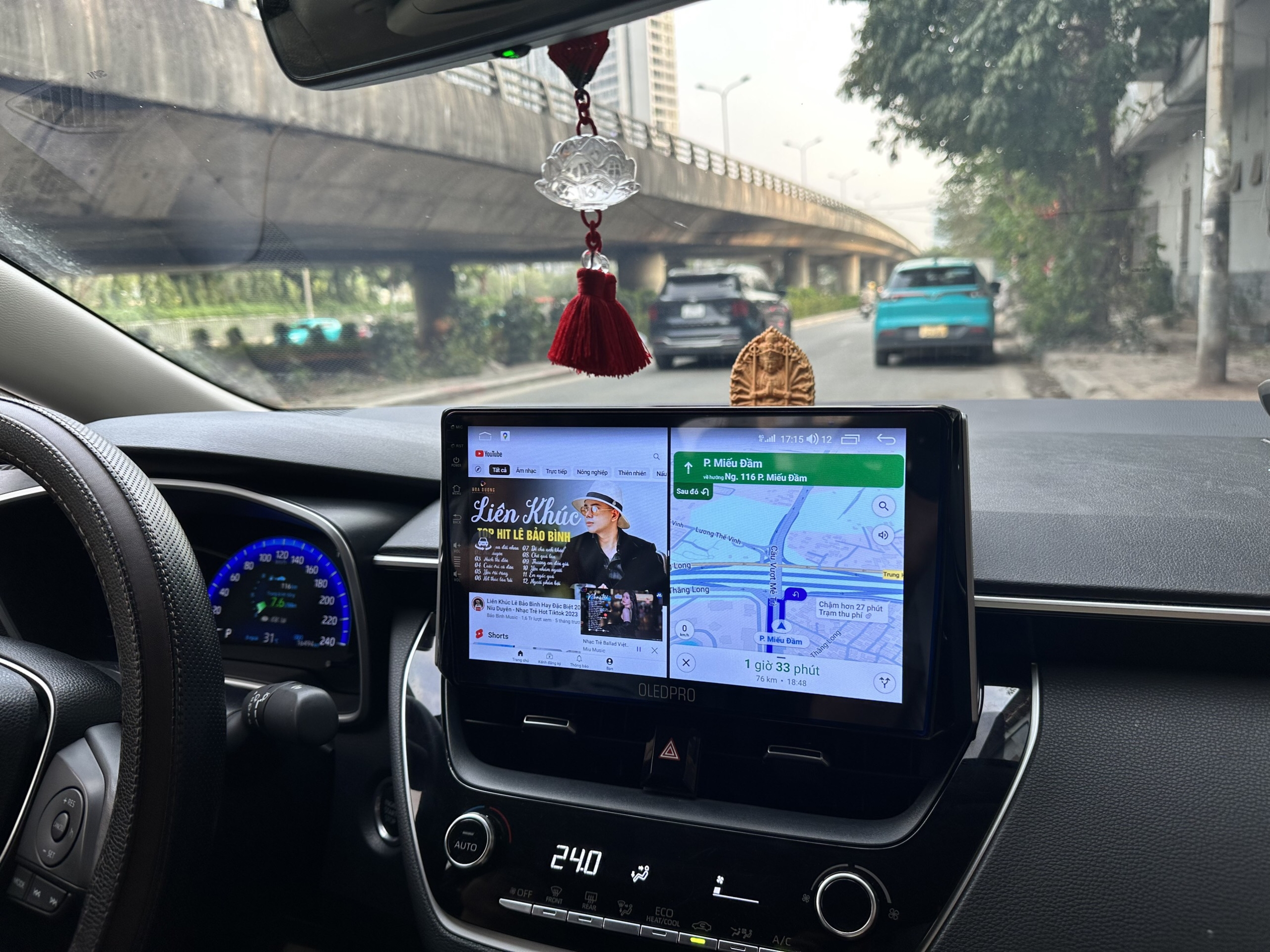 Màn hình Android công nghệ mới nhất cho Toyota Cross 2020-2024