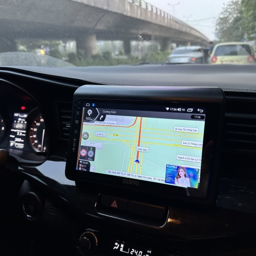 Phần mềm bản đồ dẫn đường trên màn hình Android Suzuki XL7