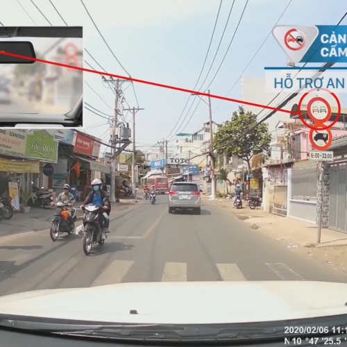 Camera hành trình gương Vietmap G-39