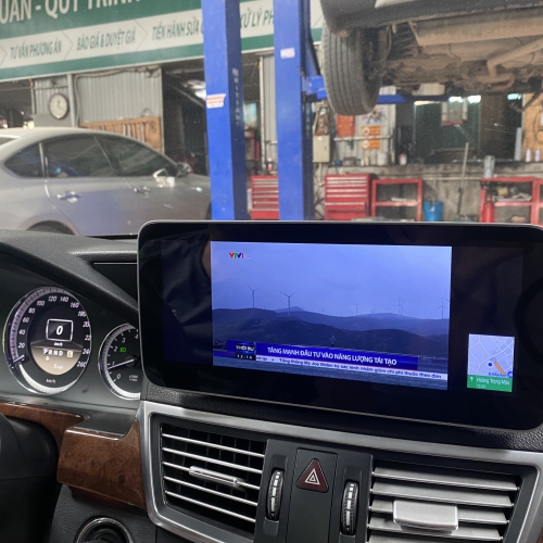 Màn hình Android Mercedes E class công nghệ mới nhất