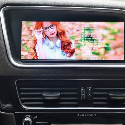 Xem youtube trên màn hình Android Audi Q5