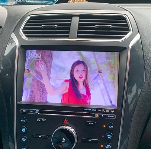 Xem youtube trên màn hình Ford Exolorer 2018