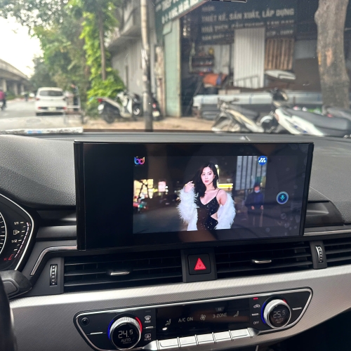 Xem Youtube trên màn hình Android Audi A4 2018