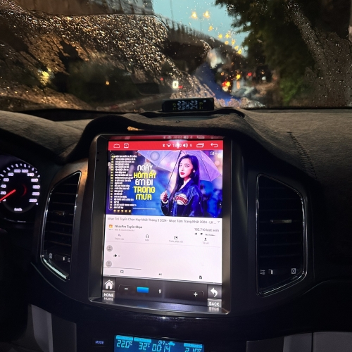 Xem youtube trên màn hình Tesla Captiva 2012-2015