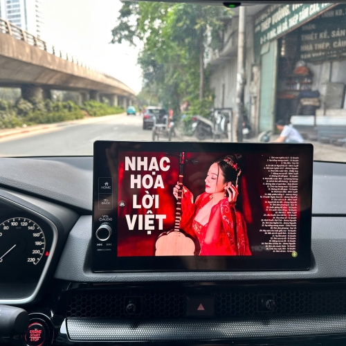 Xem youtube trên màn hình Honda CRV 2023-2025