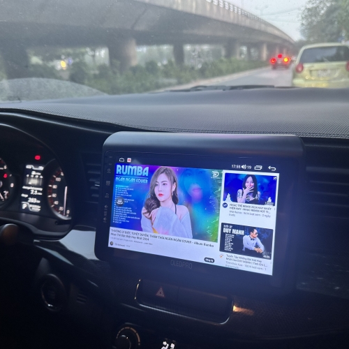 Xem youtube trên màn hình Android Suzuki XL7