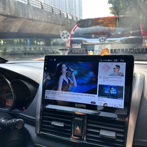 Bộ màn hình và camera 360 cho Toyota Yaris 2014-2017