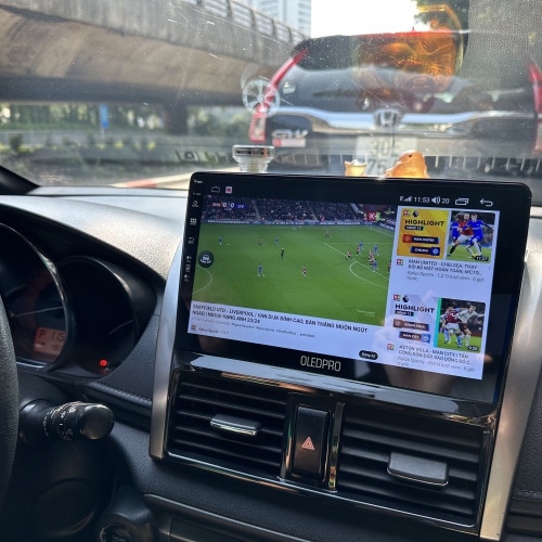 Bộ màn hình và camera 360 cho Toyota Yaris 2014-2017