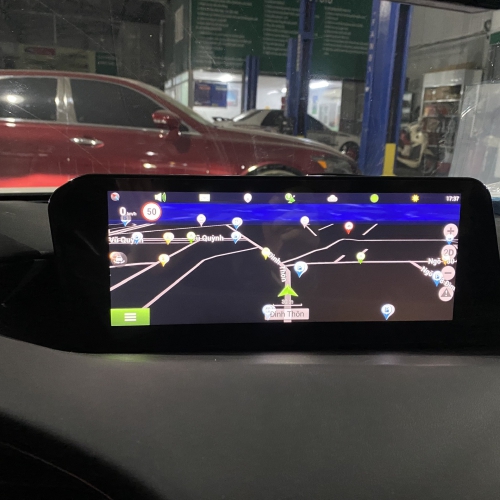 Bản đồ dẫn đường trên Mazda Cx30