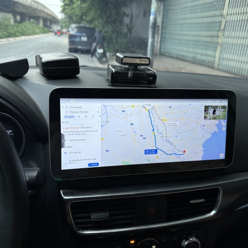 Bản đồ dẫn đường trên màn hình Android 12,3" Mazda Cx5 2016