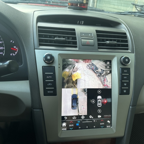 Màn hình Tesla và camera 360 trên Toyota Camry 2007-2011