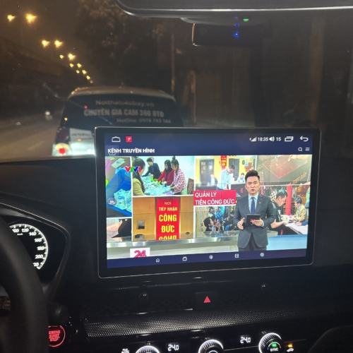 Hệ Thống Màn Hình Android 13 inches và Camera 360 Honda CRV 2023-2025 24 Màn hình Android 13