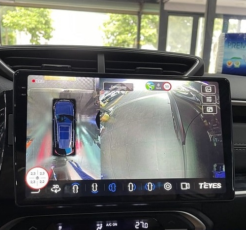 Hệ Thống Màn Hình Android & Camera 360 Cho Xe Honda BRV 2023-2025 25 Camera 360 Honda BR-V 2023