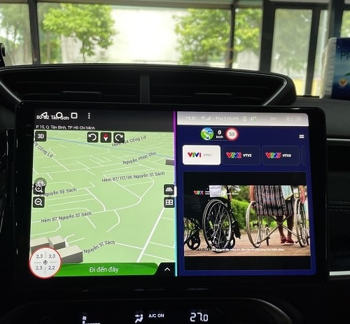 Hệ Thống Màn Hình Android & Camera 360 Cho Xe Honda BRV 2023-2025 27 Camera 360 trên màn hình Android Honda BR-V 2023