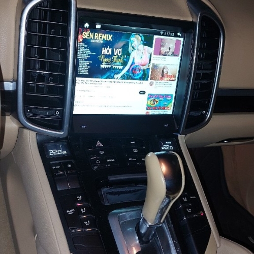 màn hình Android Porsche Cayenne chính hãng