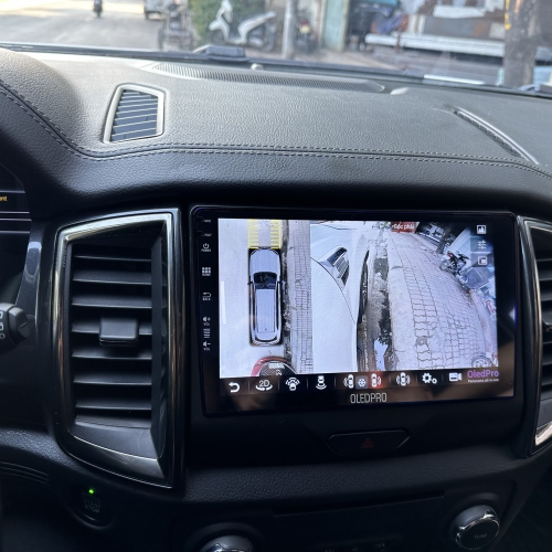 Bộ màn hình Android và camera 360 Ford Everest 2015-2020 công nghệ mới nhất