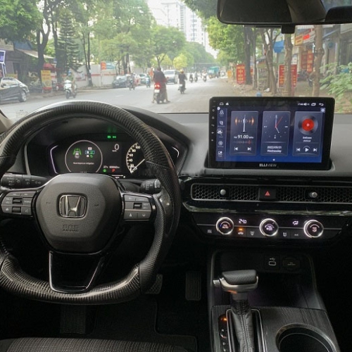 Hệ Thống Màn Hình Android & Camera 360 Cho Civic 2022-2023 23 Màn hình Android Honda Civic 2022-2023