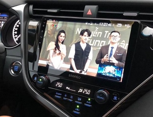 bộ màn hình android và camera 360 Camry 2019 2020 2021