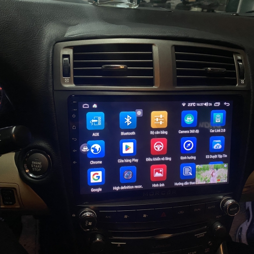 Hệ Thống Màn Hình Android & Camera 360 Cho Lexus IS 2005-2013 22 Màn hình Android tích hợp camera 360 trên Lexus IS 205-2013
